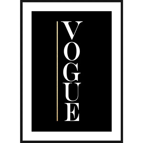 Monee TIŠTĚNÉ OBRAZY NA PLÁTNĚ, text, 51,2/71,2 cm