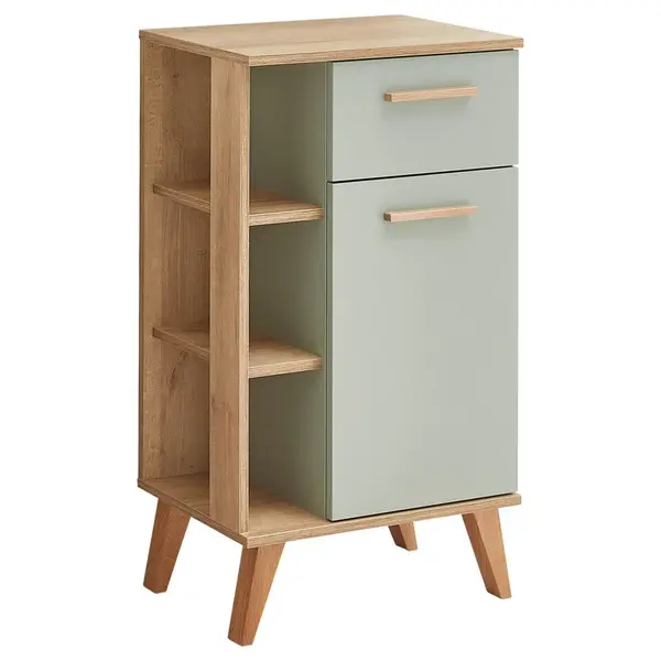 Xora SPODNÍ SKŘÍŇKA, pastelově zelená, barvy dubu, barvy dubu, pastelově zelená, 50,5/89,5/33 cm