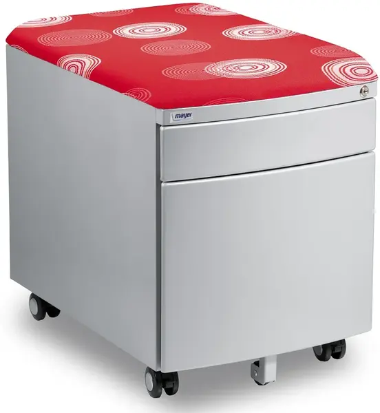 MAYER Kontejner 32P8 čalouněný, 2 šuplíky