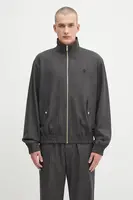 Vlněná bunda Drôle de Monsieur La Trackjacket Flanelle