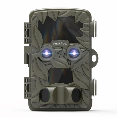 Rexing Woodlens H6 Dual Camera Trail Cam 4K+FHD Ultra HD Video (Open Box – Final Sale)
