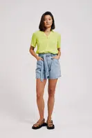 Marisse Women's Shorts L-Sh-4305 L.Blue