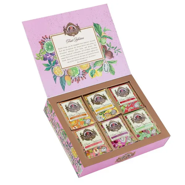 Darčeková kazeta čajov FRUIT INFUSIONS Assorted 60 sáčkov