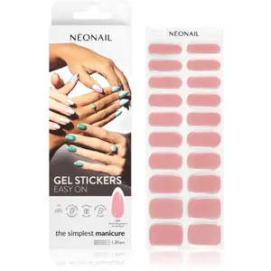 NEONAIL Easy On Gel Stickers nálepky na nehty s použitím UV/LED lampy odstín M16 20 ks