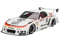 Mazda RX-7 LB-Super Silhouette 41 "Numero Reserve" White 1/18 Model Car by Top Speed