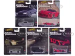 "Fast &amp; Furious" 2024 5 piece Set J Diecast Model Cars by Hot Wheels