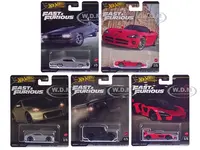 "Fast &amp; Furious" 2024 5 piece Set J Diecast Model Cars by Hot Wheels