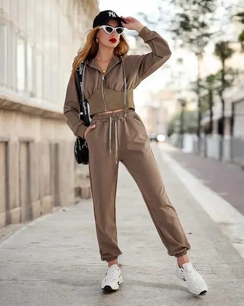 Resti Women's cotton sweatshirt set