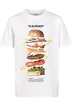 Kids A Burger Tee bílé