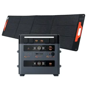 Blackview Oscal PowerMax 2400 Pro+LiFePO4 Battery+Solar Panel