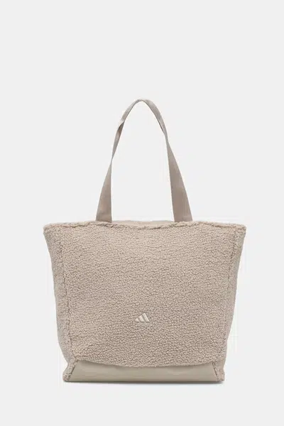 Taška adidas béžová barva, JN0915