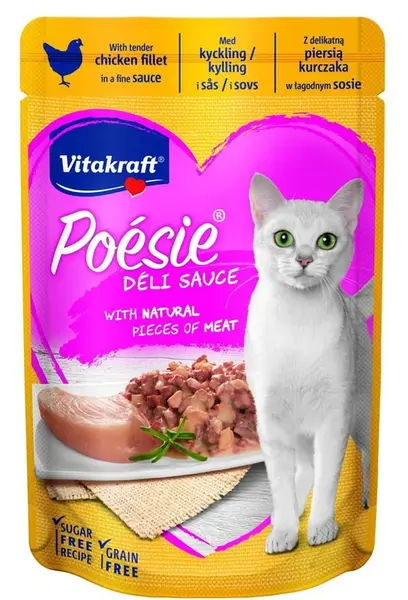 Vitakraft Poésie Déli Sauce pro kočky - kuře 85 g