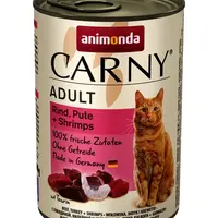 Animonda Cat Carny Adult, hovězí, krůta a krevety 200 g (83708)