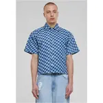 Men's shirt with print - blue