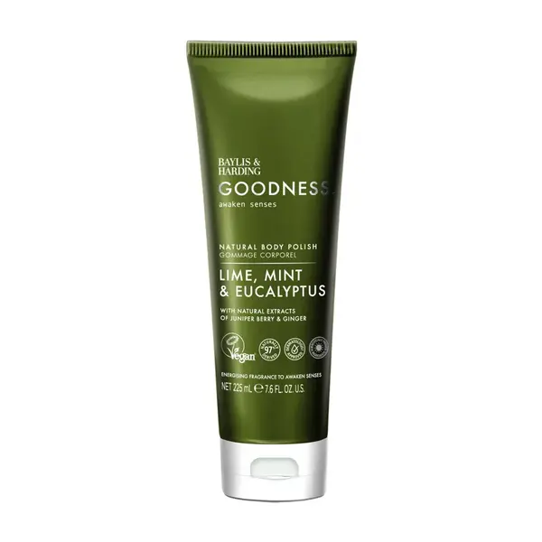 Baylis & Harding Tělový peeling Limetka, Máta & Eukalyptus 225 ml