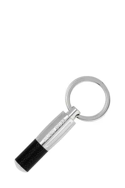 Přívěsek na klíče BOSS Pure Iconic Black