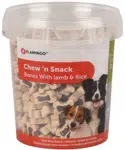 Flamingo Chicken Snack - kosti s jahňacím a ryžou 500 g