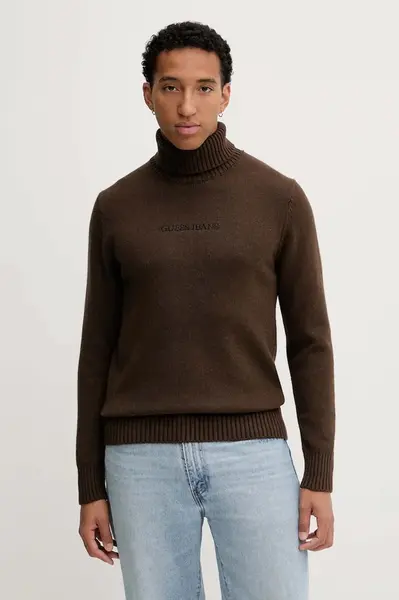 Svetr s příměsí vlny Guess Jeans