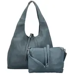 Dámsky set kabeliek džínsovo modrý - Coveri Kiria