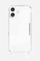Obal na telefon LaCoqueFrançaise iPhone 16 průhledná barva