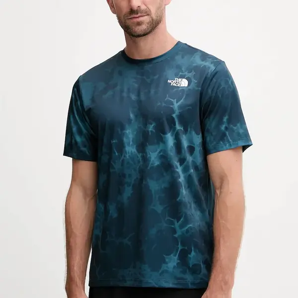 Tréninkové tričko The North Face 24/7 pánské, tyrkysová barva, NF0A8DZDEHF1