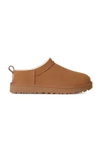 Semišové papuče UGG Classic Micro