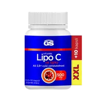 GS Vitamin Lipo C 500 mg se šípky, XXL 110 kapslí