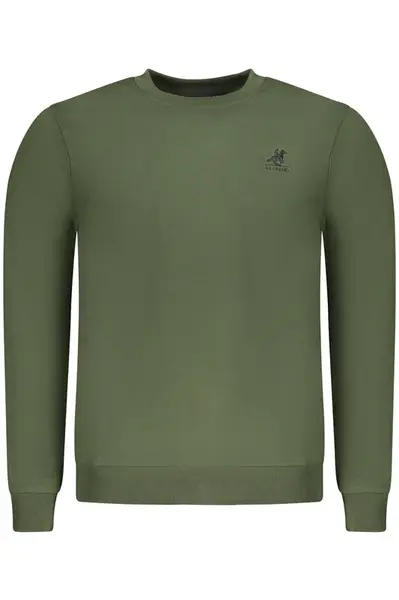 Zelená pánská mikina US Grand Polo