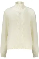 Dámský bílý svetr s rolákem