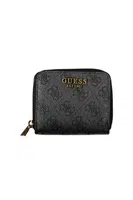 GUESS JEANS WOMEN'S WALLET BLACK
