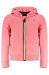 K-WAY růžová mikina na zip pro dívky