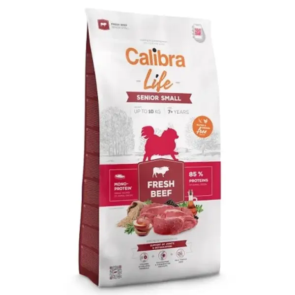 Calibra Dog Life Senior Small Fresh Beef 1,5 kg