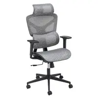 MID.YOU OTOČNÁ ŽIDLE, síťovina, tmavě šedá