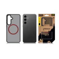 Zadní kryt Tactical MagForce Hyperstealth 2.0 pro Samsung Galaxy S25 Ultra, černá-červená