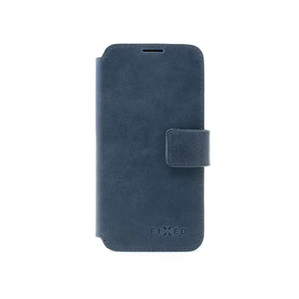 Kožené pouzdro typu kniha FIXED ProFit pro Samsung Galaxy M53 5G, modrá