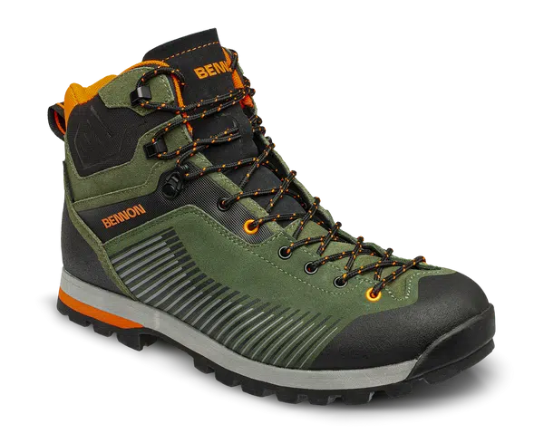 Bennon Peak high EU 45, green Unisex trekingové boty