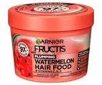 Maska pro jemné vlasy bez objemu Garnier Fructis Watermelon Hair Food 3 Usage Mask - 400 ml + dárek zdarma