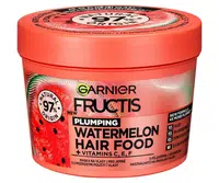 Maska pro jemné vlasy bez objemu Garnier Fructis Watermelon Hair Food 3 Usage Mask - 400 ml + dárek zdarma