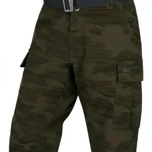 Husky Kalfer M S, khaki Pánské funkční kraťasy