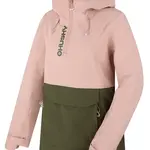 Husky Nabbi L XS, lt. pink/khaki Dámská outdoor bunda