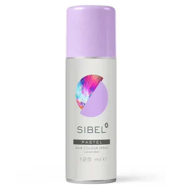 Barevný sprej na vlasy Sibel Hair Colour Pastel - pastelově fialová - 125 ml (0230000-18) + dárek zdarma