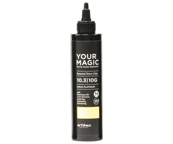 Tónující pigmenty na vlasy Artégo Your Magic 10.3 | 10G - 200 ml, platinově zlatá (0165255) + dárek zdarma