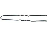 Vlnitá vlásenka Sibel - 7 cm, černá - 500 g (947050002) + dárek zdarma