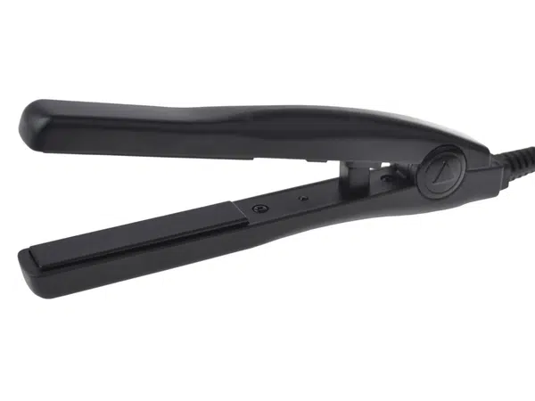 Mini žehlička na vlasy Cera Flat Iron - 15 cm, černá (24000) + dárek zdarma