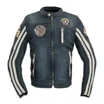 Pánská moto bunda W-TEC Wildone modrá XXL