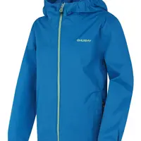 Husky Zunat K 134-140, modrá Dětská outdoorová bunda