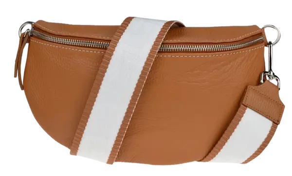 NovaKabelka.cz Reni Grande Camel s přídavným popruhem IV