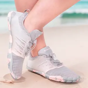 Boty do vody inSPORTline Solaric Lady šedo-růžová 40