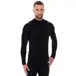 Pánské termo tričko na motorku Brubeck Cooler LS11800 Black XXL