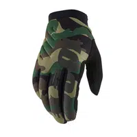 Pánské cyklo a motokrosové rukavice 100% Brisker camo/černá XL